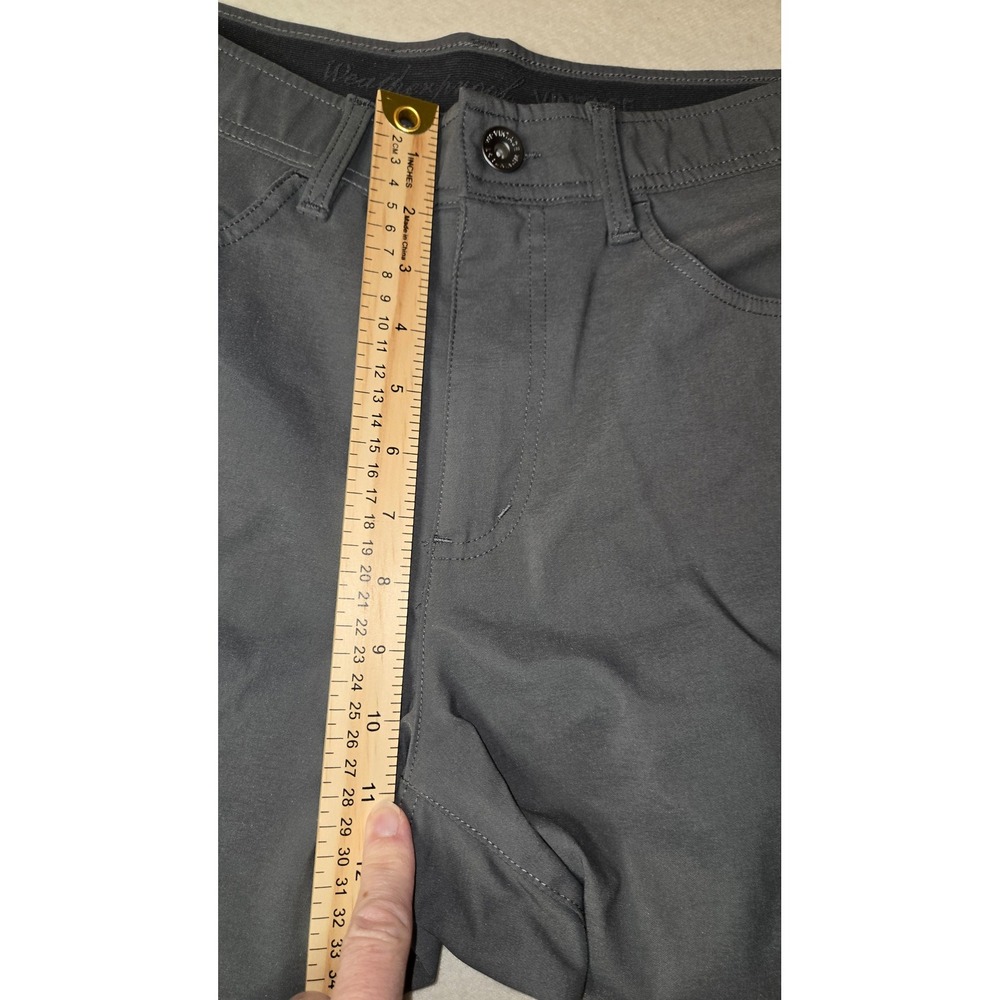 Weatherproof Vintage Gray Utility Stretch Pants 34x29 Mens Straight Leg - Picture 7 of 9